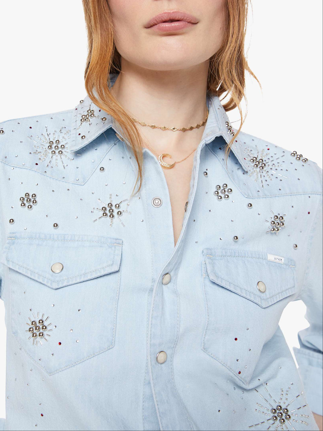 More Is More Denim Shirt