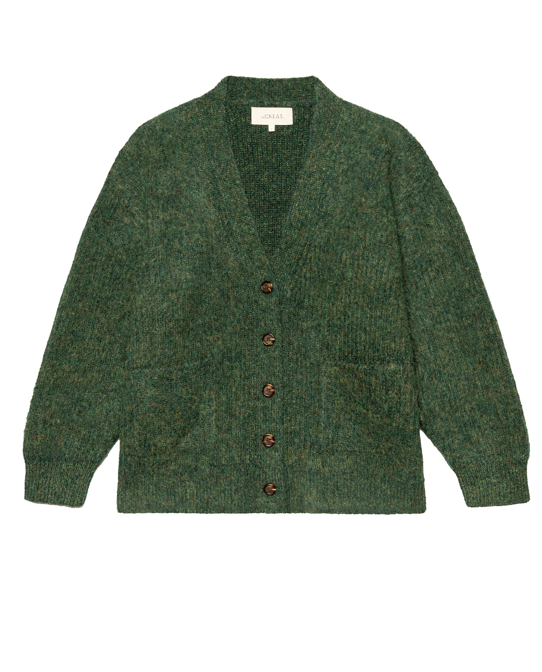 The Brushed Melange Cardigan