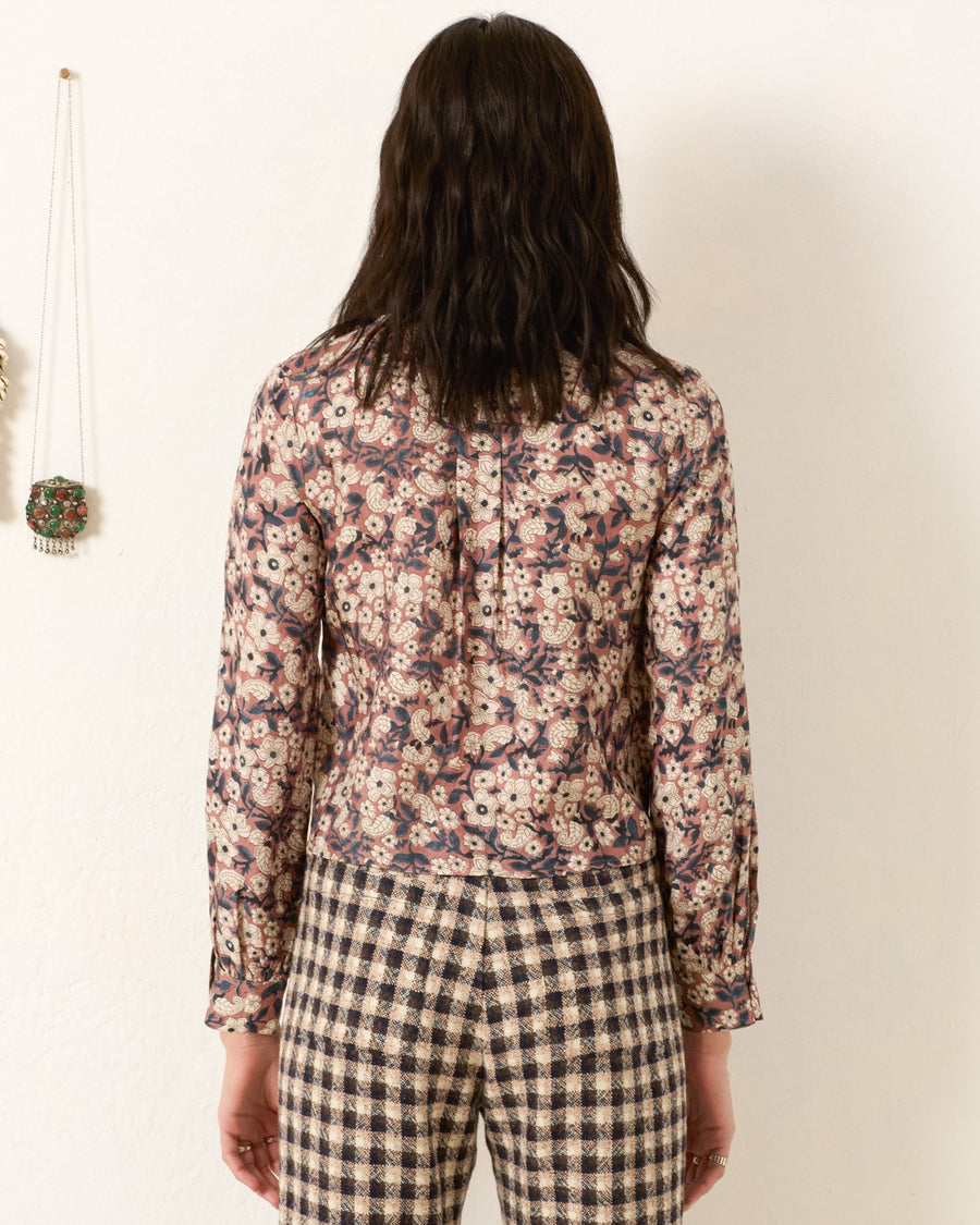 Chancery Sepia Floral Top