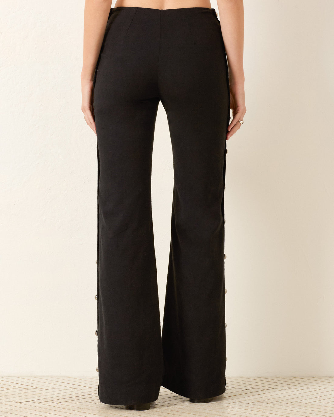 Holland Noir Silk Pant