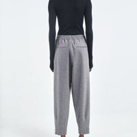 Barrel Leg Drawstring Trouser