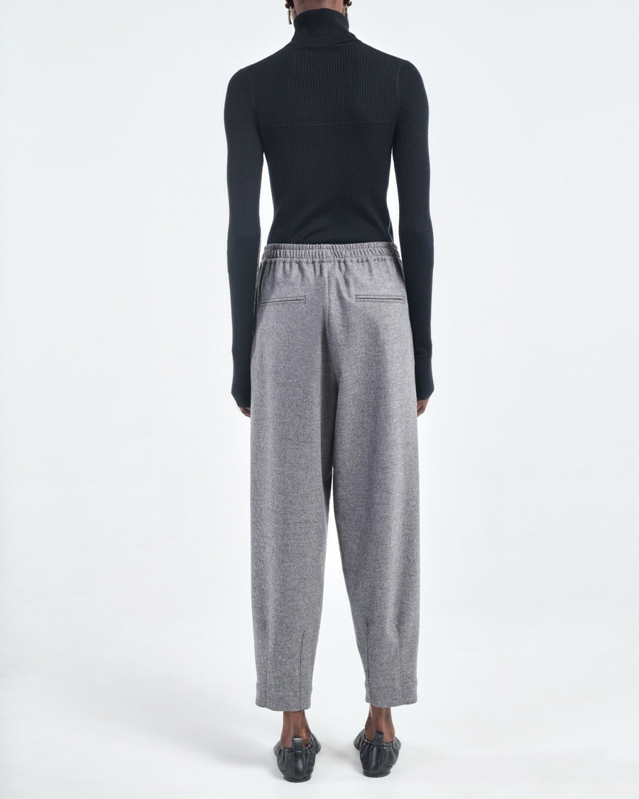 Barrel Leg Drawstring Trouser