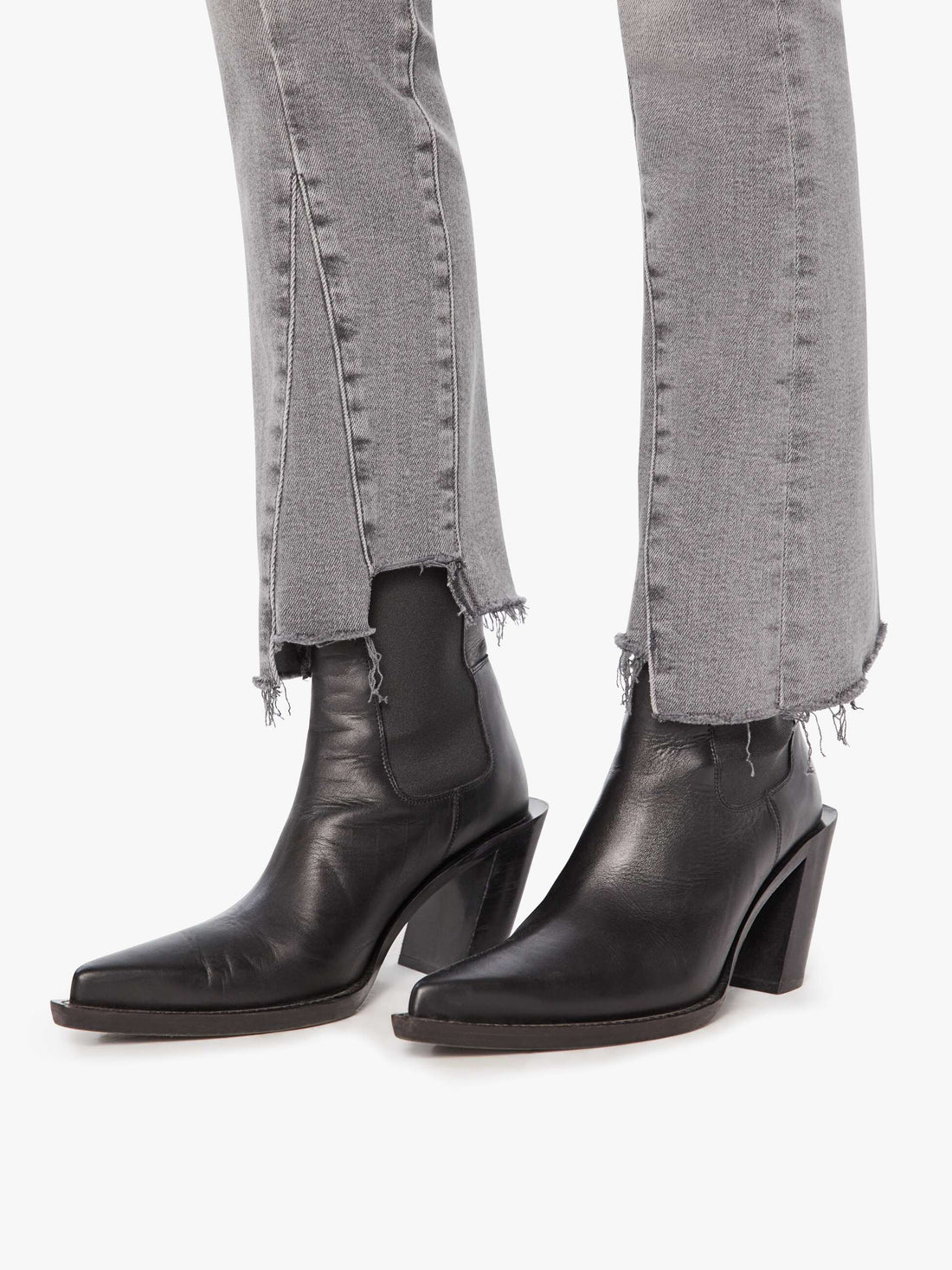 The Insider Crop Pointy Fray