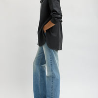 Cozy Flannel Overlapping Shirt