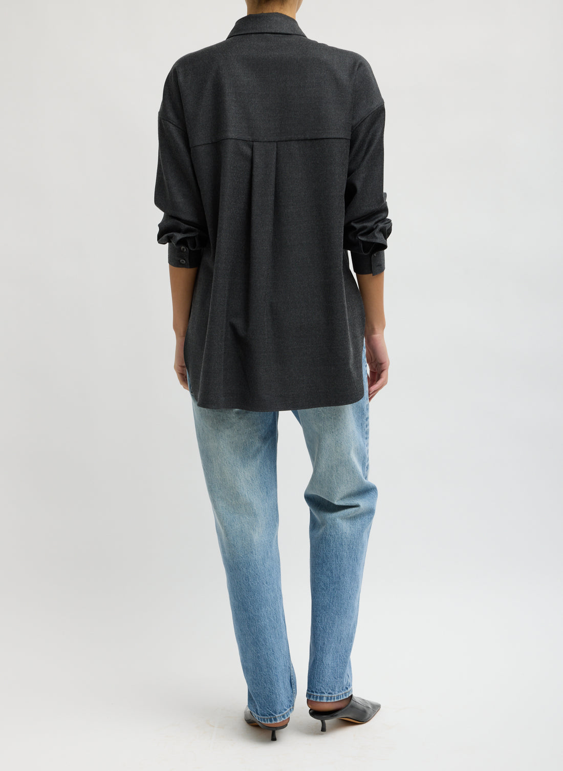 Cozy Flannel Overlapping Shirt