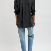 Cozy Flannel Overlapping Shirt