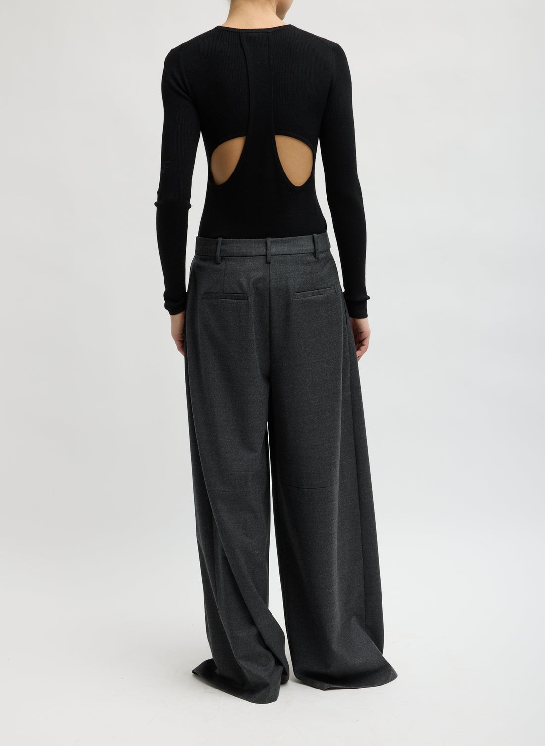 Cozy Flannel Triple Pleat Pant
