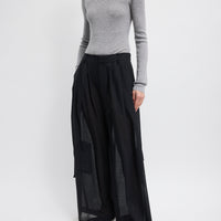 Sheer Wool Gauze Pant