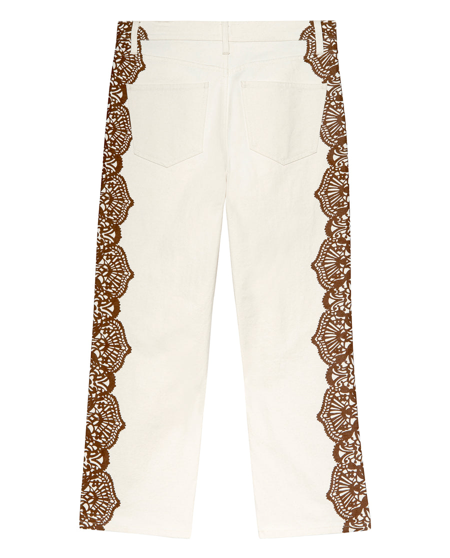 The Lace Print Wayne Jean