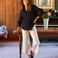 Eileen Sweatshirt Button Up