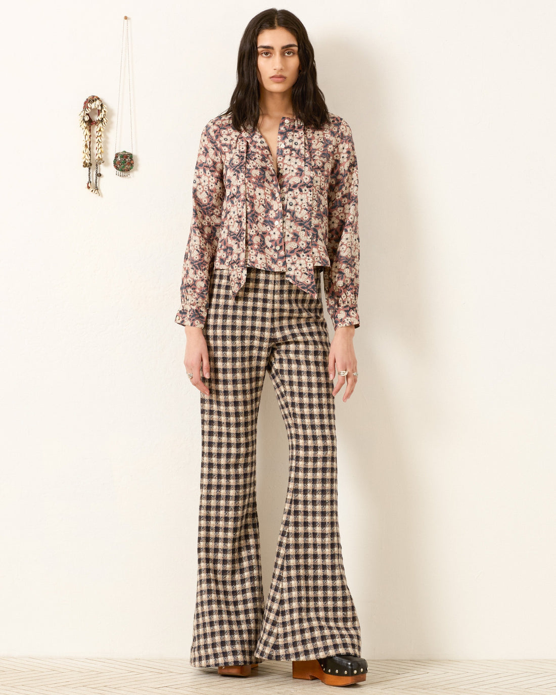 Chancery Sepia Floral Top