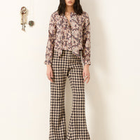 Chancery Sepia Floral Top