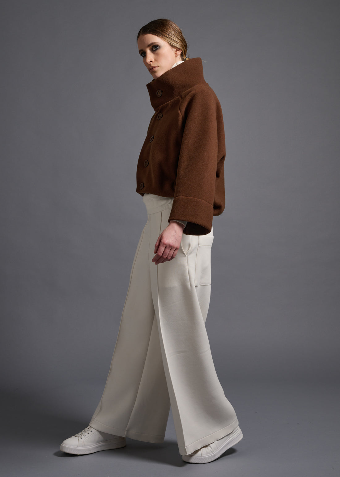 Milan Stand Collar Blouson