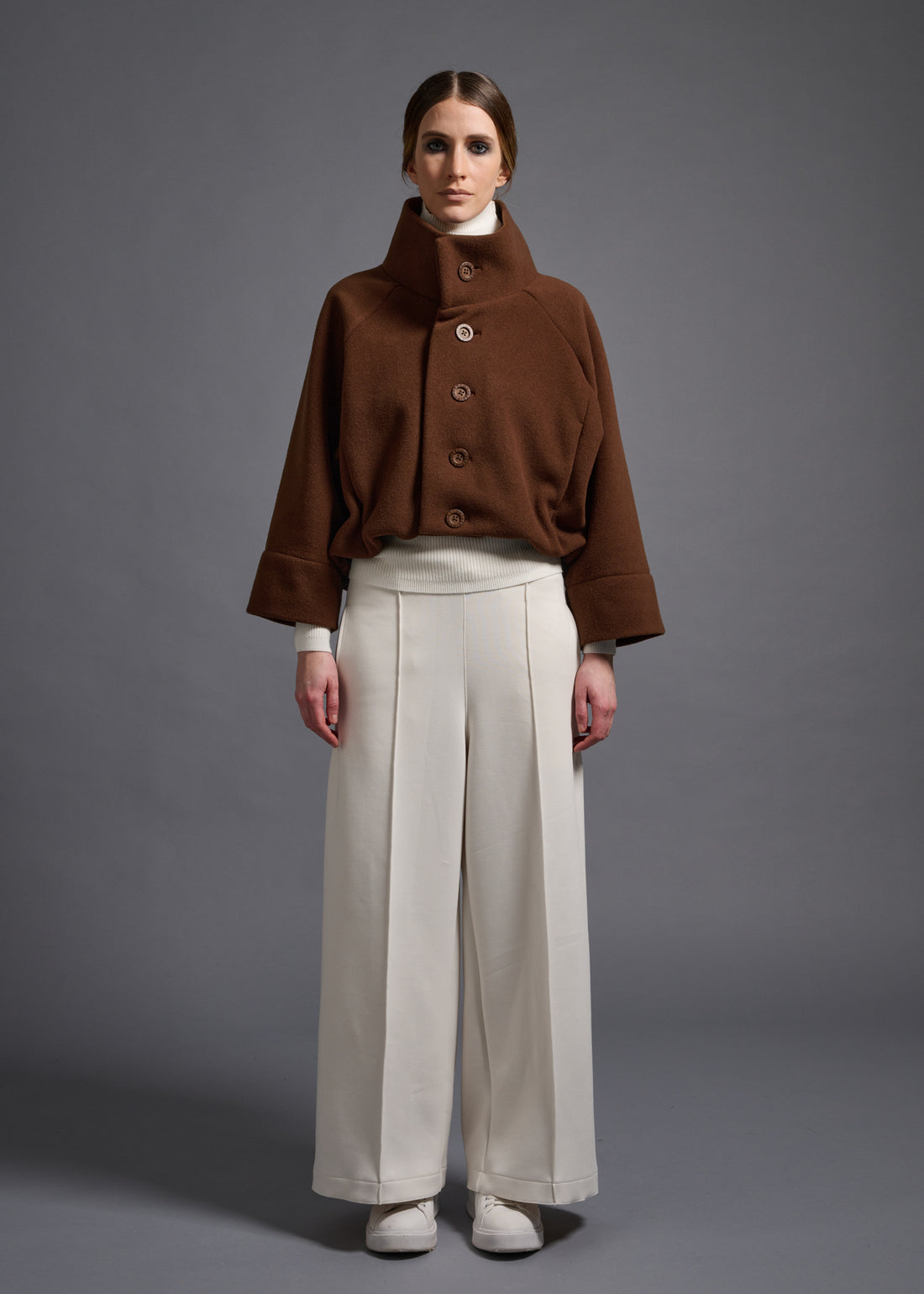 Milan Stand Collar Blouson