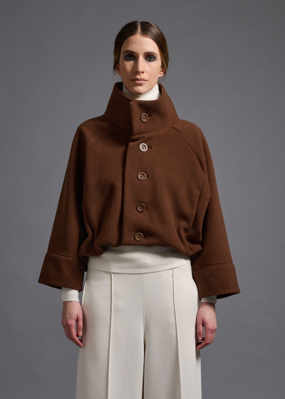 Milan Stand Collar Blouson