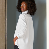 Eileen Sweatshirt Button Up