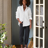 Eileen Sweatshirt Button Up