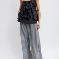 Italian Sporty Strapless Top