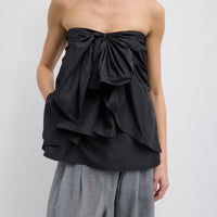 Italian Sporty Strapless Top