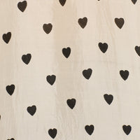 Mazie Onyx Heart Silk Shirt