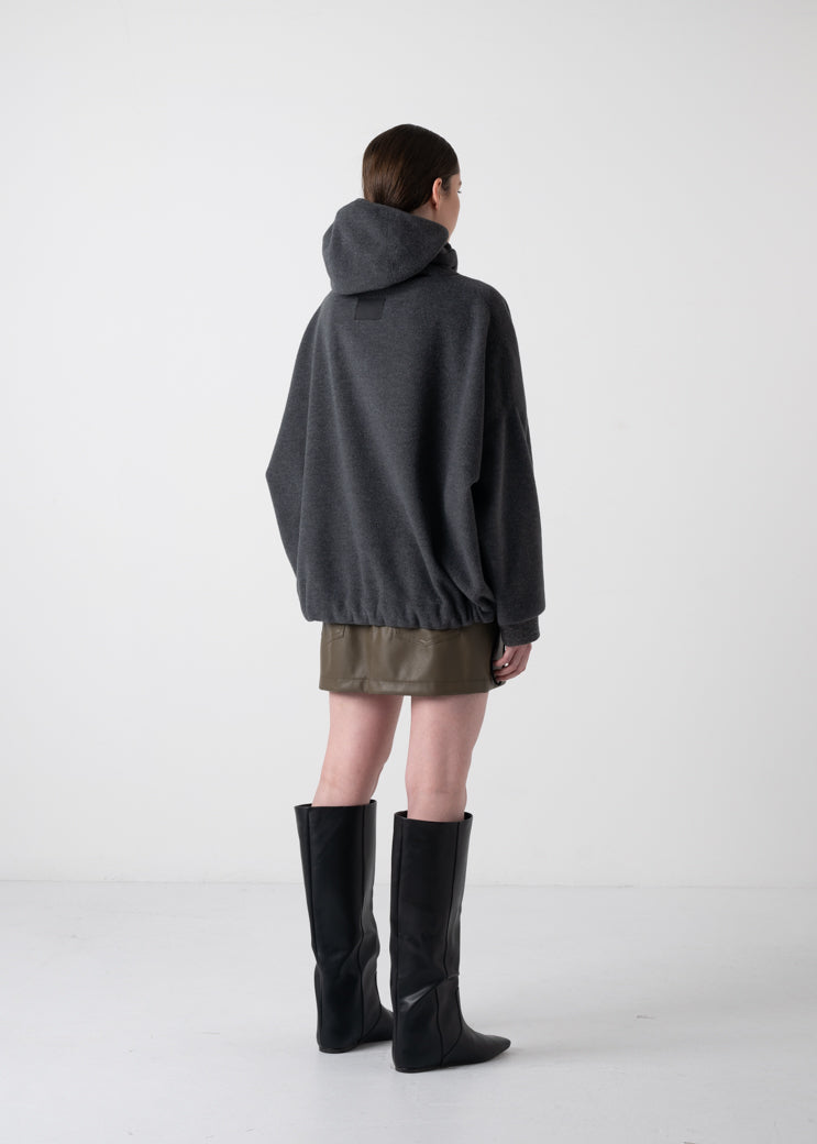 Knoll Cropped Hoody