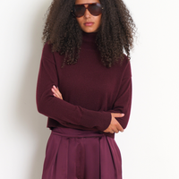 Sable Sweater Bordeaux