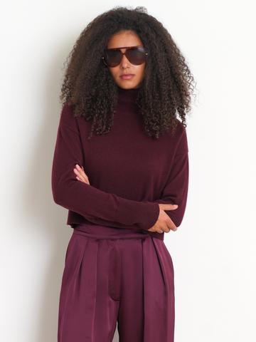 Sable Sweater Bordeaux