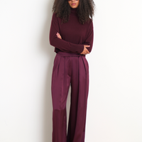 Sable Sweater Bordeaux