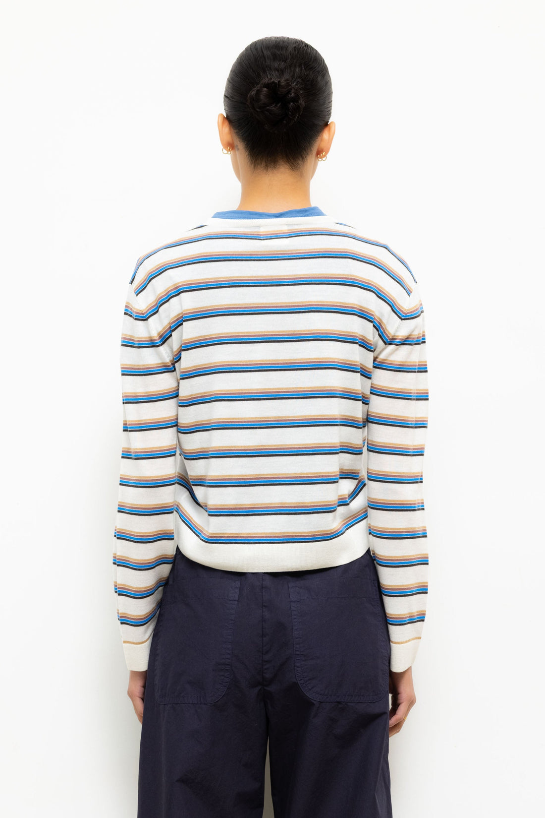 James Stripe Classic Crew