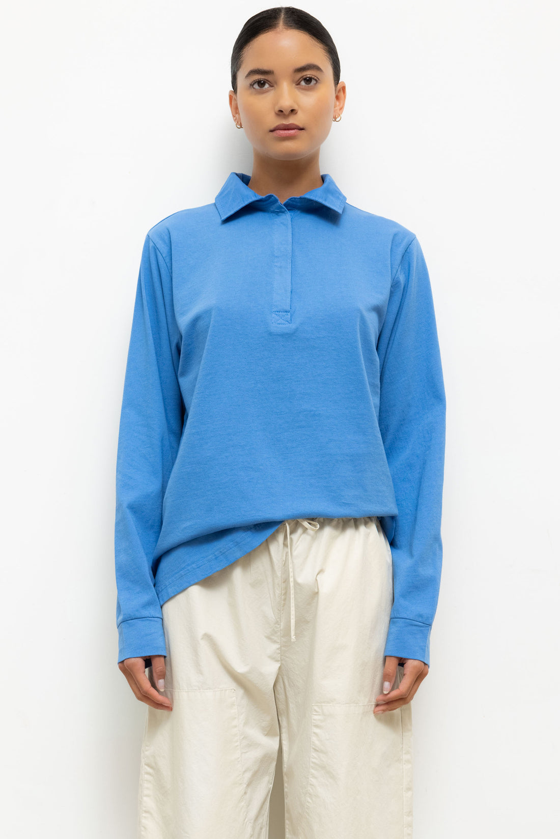 Margo LS Polo Bleuet