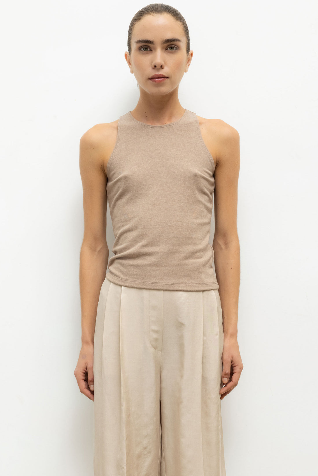 Lauren High Neck Tank