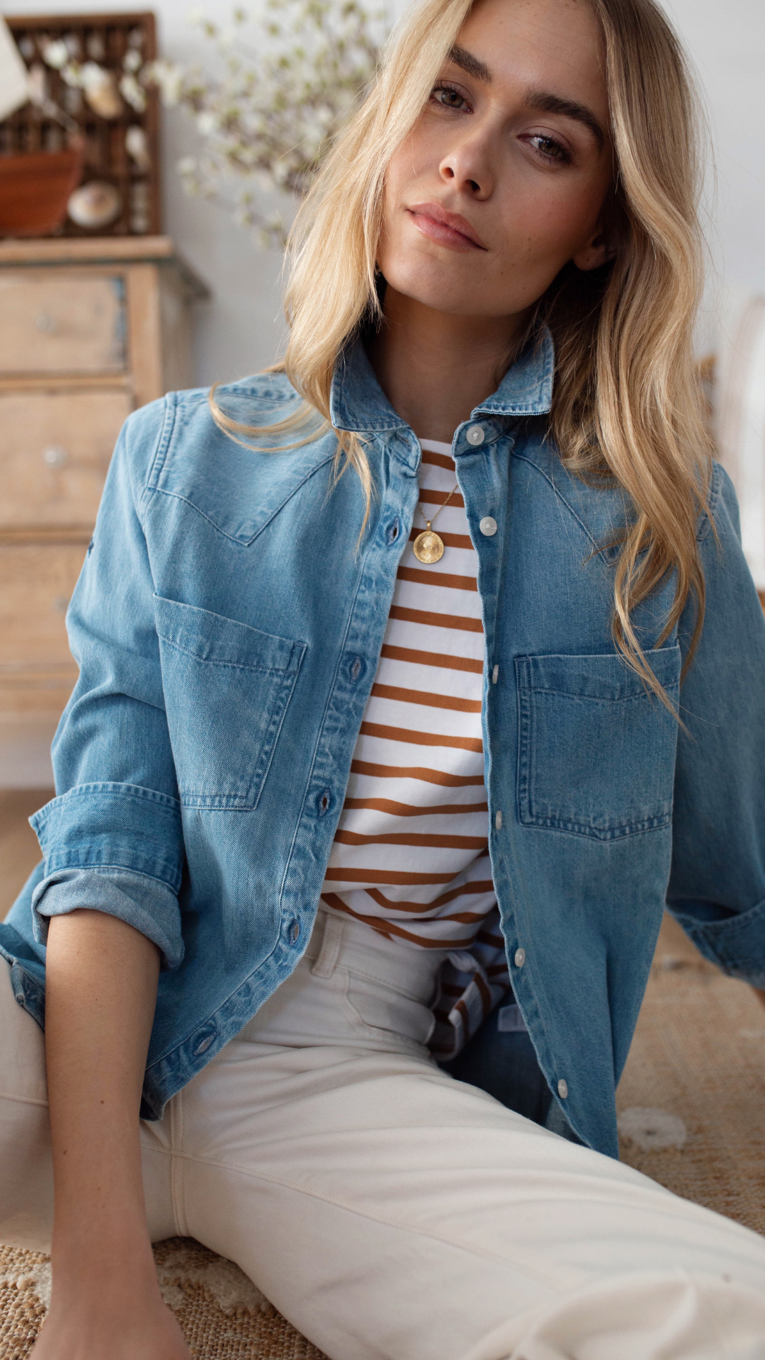 Western Denim Shirt