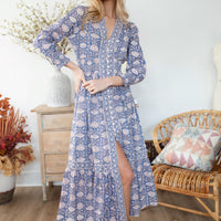 Francesca Lotus Dress