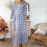 Francesca Lotus Dress