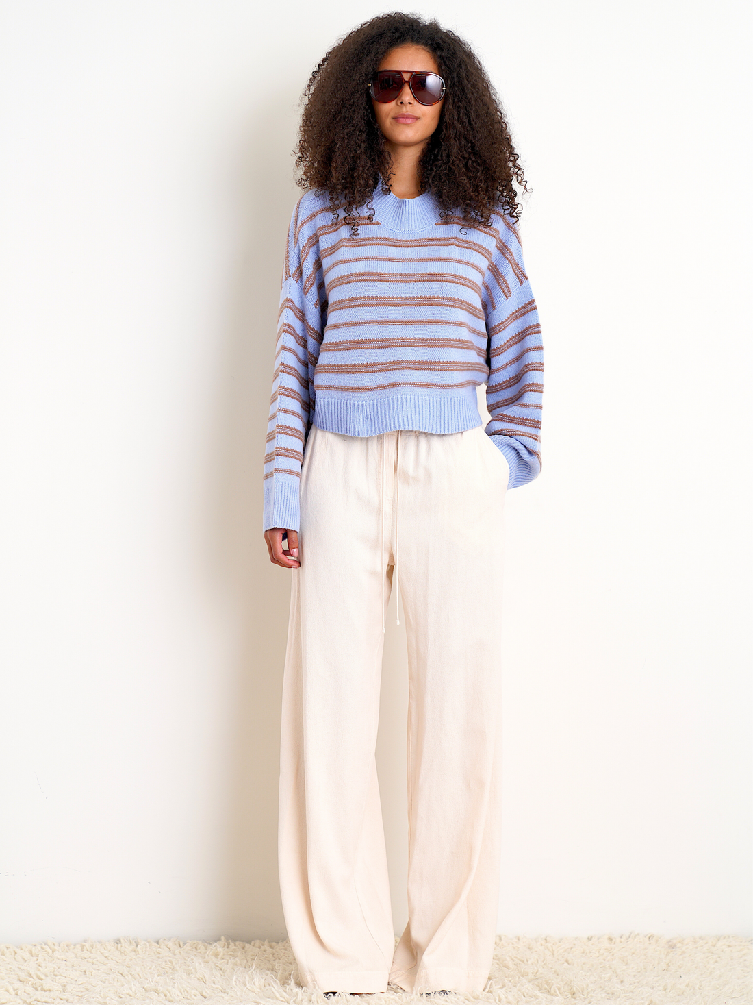 Wells B Striped Pullover