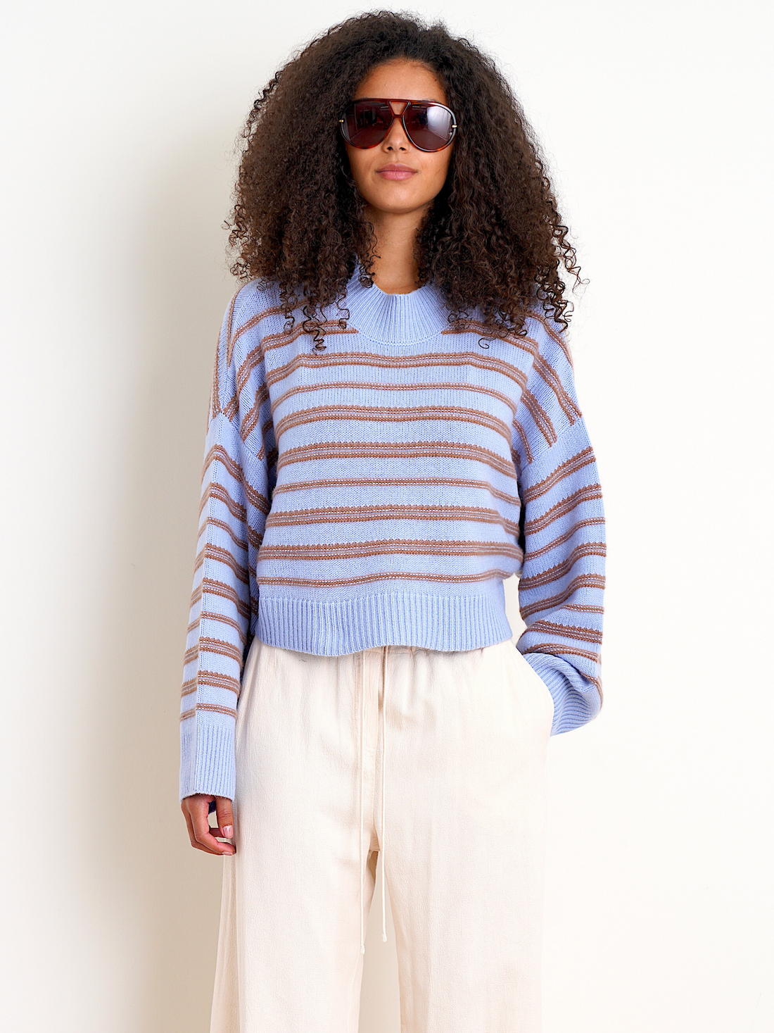 Wells B Striped Pullover