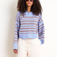 Wells B Striped Pullover