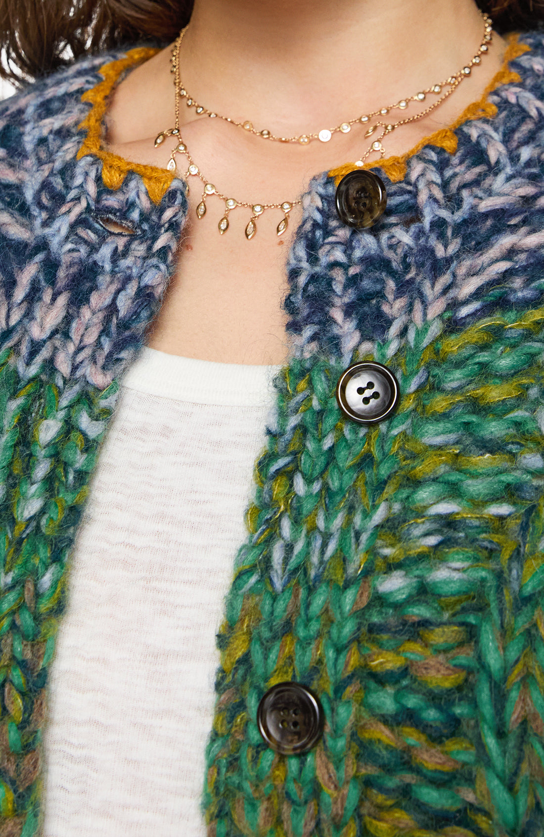 The Biggie Cardigan Moss