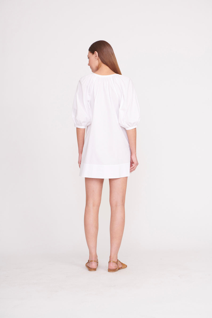 mini vincent dress staud Navy Mini Vincent Dress