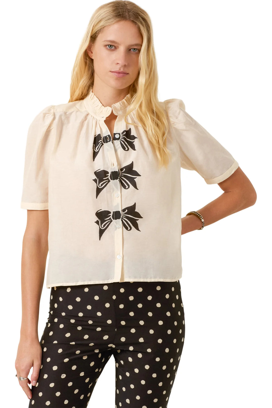 Winn Black Tie Shirt