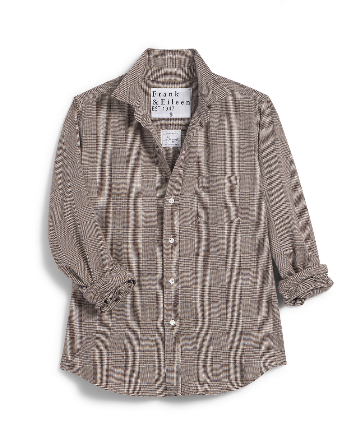 Barry Harringbone Button Up