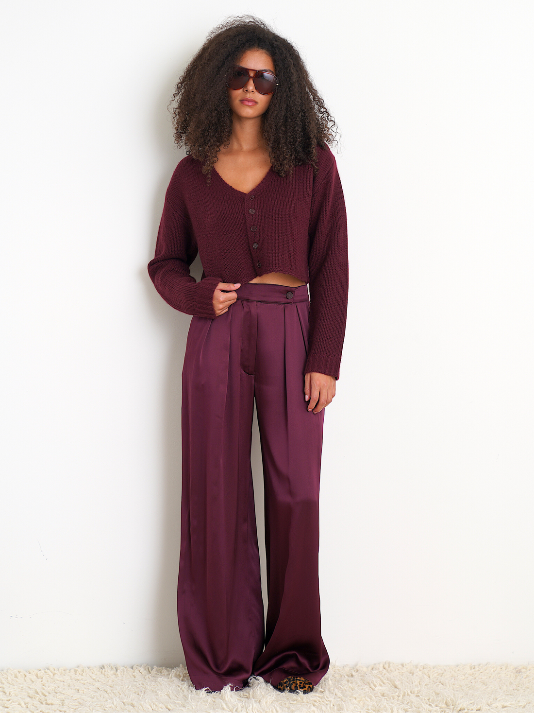 Brooke Double Pleat Trouser