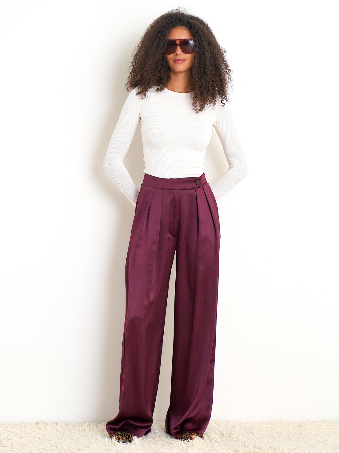 Brooke Double Pleat Trouser