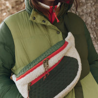 The Plush Colorblock Hip-Pack