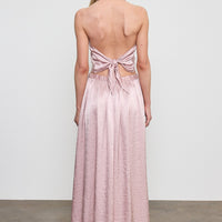 Satin Halter Scarf Top
