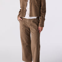 Easy Army Slouch Crop