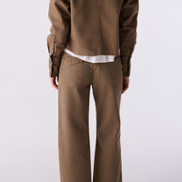 Easy Army Slouch Crop