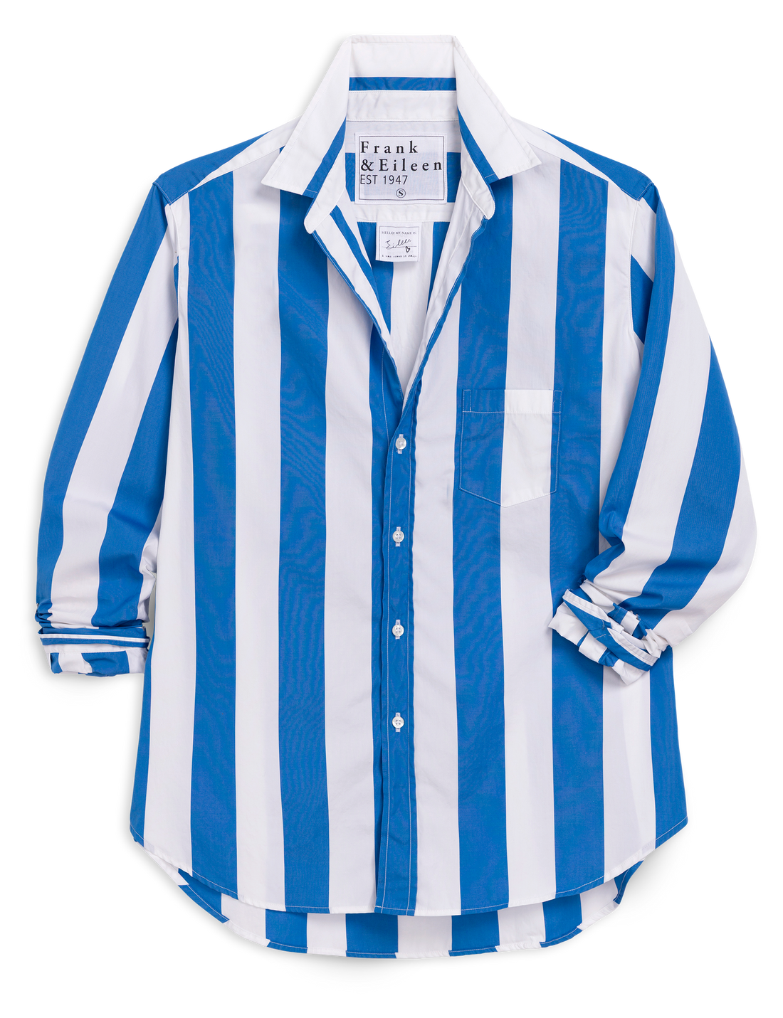 Eileen Wide Stripe Button Up