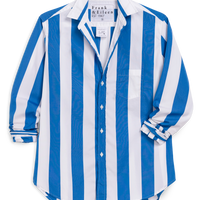 Eileen Wide Stripe Button Up