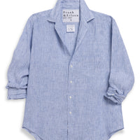 Eileen Linen Stripe Button Up